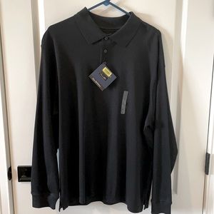 Men's Long Sleeve Polo - Luster Soft (L)